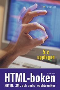 Omslagsbild för HTML-boken: XHTML, XML och andra webbtekniker, 5e upplagan