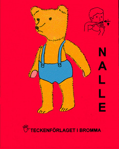 Omslagsbild för NALLE - Barnbok med tecken för hörande barn