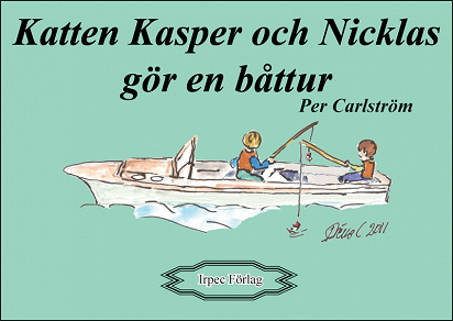 Omslagsbild för Katten Kasper och Nicklas gör en båttur
