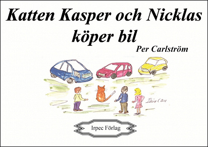 Omslagsbild för Katten Kasper och Nicklas köper bil