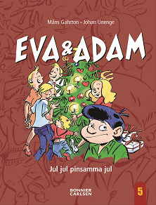 Omslagsbild för Eva & Adam. Jul, jul, pinsamma jul