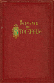 Omslagsbild för Souvenir de Stockholm : en Stockholmsskildring i bilder från 1875