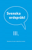 Omslagsbild för Svenska ordspråk : III