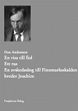 Omslagsbild för En visa till fiol. Ett rus. Avskedssång till Finnmarksskalden broder Joachim.