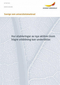 Omslagsbild för Sverige som universitetsmarknad