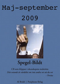 Omslagsbild för Spegel-Bildt, maj - september 2009. CB som klippan i okunskapens malström.