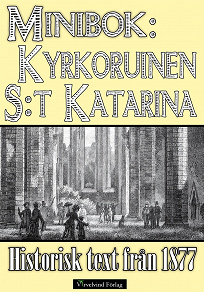 Omslagsbild för Minibok: Kyrkoruinen S:t Katarina i Visby 1877