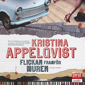 Cover for Flickan framför muren