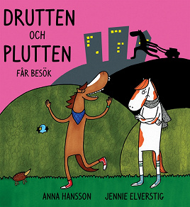 Omslagsbild för Drutten och Plutten får besök.