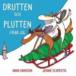 Omslagsbild för Drutten och Plutten firar jul.