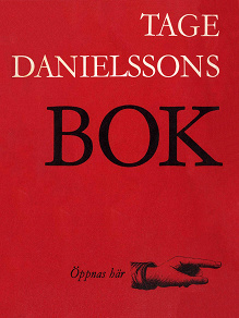 Omslagsbild för Tage Danielssons Bok : kåserier
