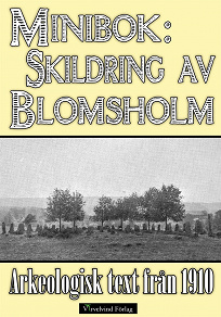 Omslagsbild för Minibok: Skildring av Blomsholms fornminnen år 1910