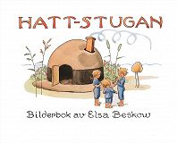 Omslagsbild för Hattstugan : en saga på vers med rim som barnen få hitta på själva