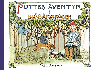 Omslagsbild för Puttes äventyr i blåbärsskogen