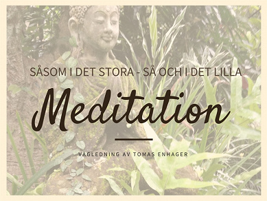 Omslagsbild för Vägledd Meditation av Tomas Enhager
