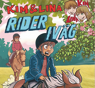 Omslagsbild för Kim & Lina rider iväg