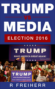 Omslagsbild för Trump vs Media: Election 2016