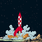 Cover for Månen tur och retur