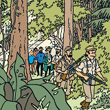 Cover for Tintin hos gerillan