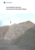 Omslagsbild för End-of-Waste Criteria for Construction &amp; Demolition Waste