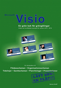 Omslagsbild för Microsoft Visio - En grön bok för gröngölingar: För version 2010 - 2016