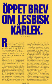 Cover for Öppet brev om lesbisk kärlek