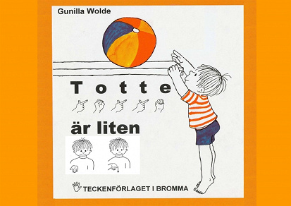 Cover for Totte är liten andra upplagan med tecken