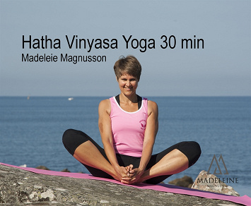 Omslagsbild för Hatha Vinyasa yoga 30 min