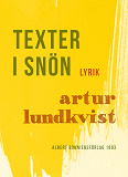Cover for Texter i snön : dikter