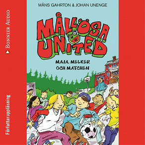 Cover for Mållösa United. Maja, Melker och matchen