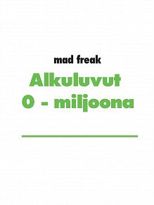 Omslagsbild för Alkuluvut 0 - 1 miljoona