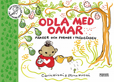 Omslagsbild för Odla med Omar : färger och former i trädgården