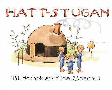 Omslagsbild för Hattstugan : en saga på vers med rim som barnen få hitta på själva