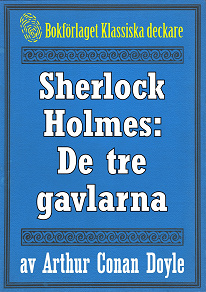 Omslagsbild för Sherlock Holmes: Äventyret med de tre gavlarna – Återutgivning av text från 1926
