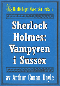 Omslagsbild för Sherlock Holmes: Äventyret med vampyren i Sussex