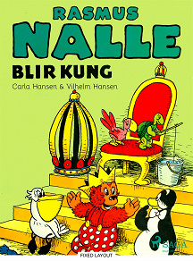 Omslagsbild för Rasmus Nalle blir kung