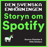 Cover for Den svenska enhörningen : storyn om Spotify