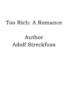 Omslagsbild för Too Rich: A Romance