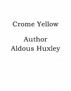 Omslagsbild för Crome Yellow