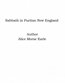 Omslagsbild för Sabbath in Puritan New England