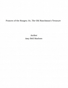 Omslagsbild för Frances of the Ranges; Or, The Old Ranchman's Treasure