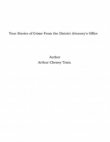 Omslagsbild för True Stories of Crime From the District Attorney's Office