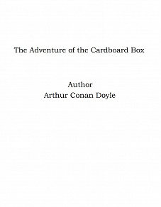 Omslagsbild för The Adventure of the Cardboard Box