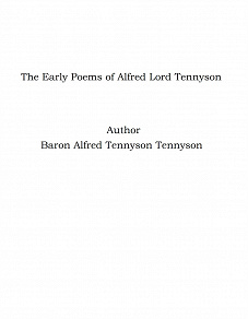 Omslagsbild för The Early Poems of Alfred Lord Tennyson