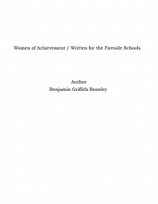 Omslagsbild för Women of Achievement / Written for the Fireside Schools