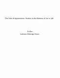 Omslagsbild för The Gate of Appreciation: Studies in the Relation of Art to Life