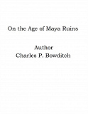 Omslagsbild för On the Age of Maya Ruins