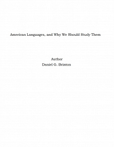 Omslagsbild för American Languages, and Why We Should Study Them