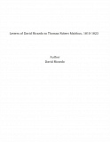 Omslagsbild för Letters of David Ricardo to Thomas Robert Malthus, 1810-1823