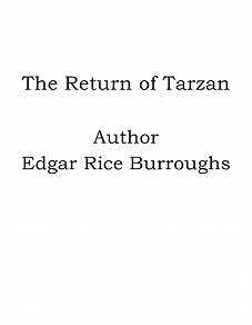 Omslagsbild för The Return of Tarzan